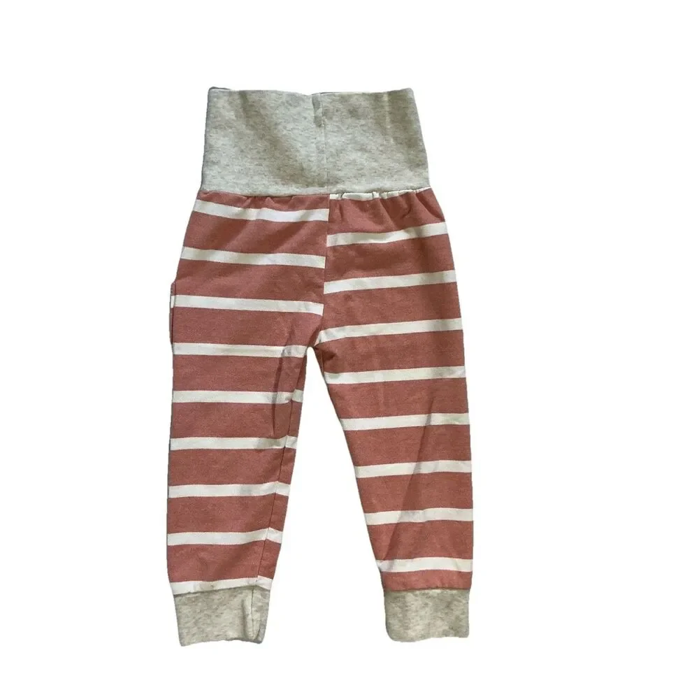 Eghunooy Toddler Hoodie and Pants Set Stripes Unisex 2T / 100 2-Pc Outfit